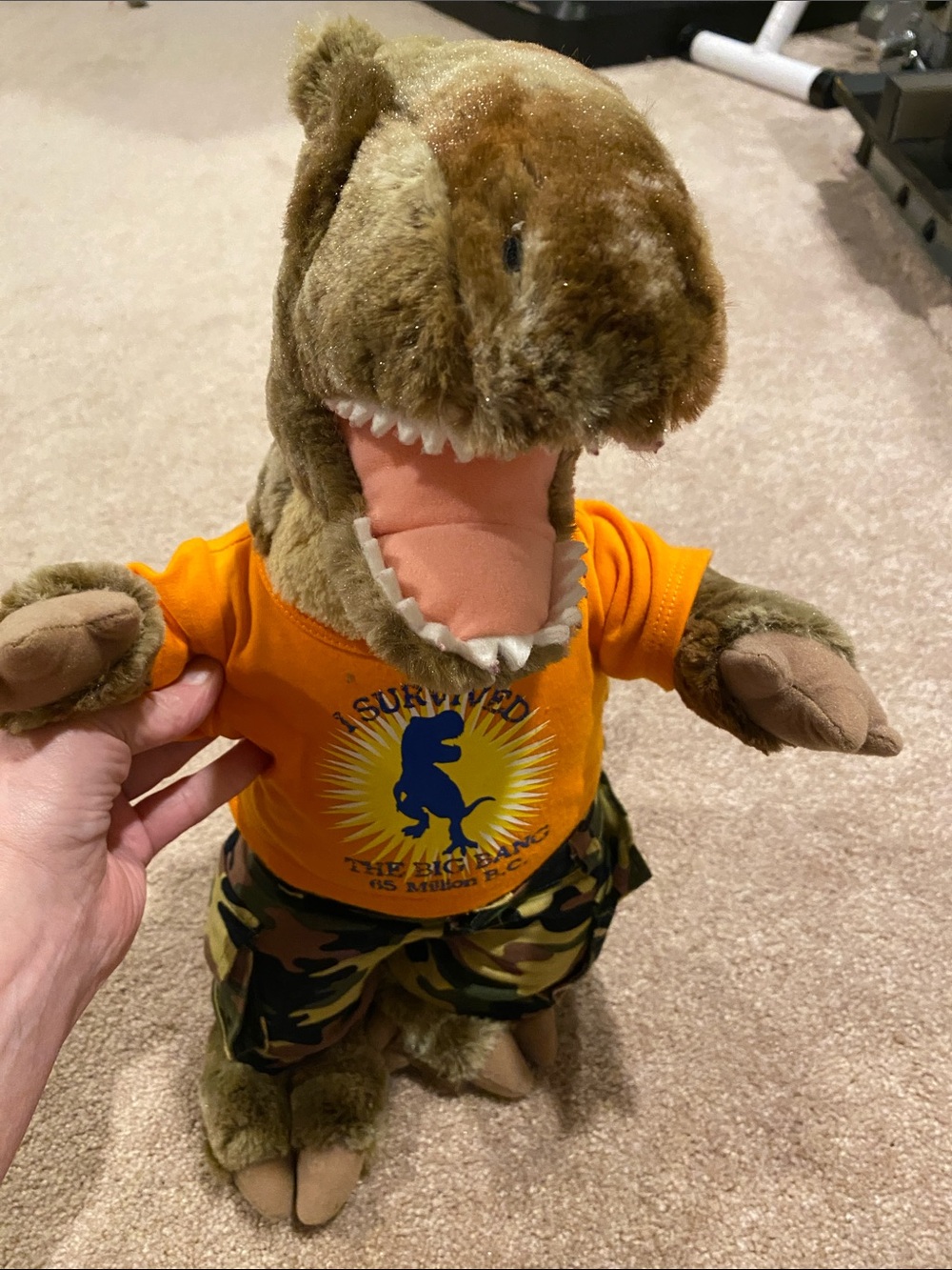 Plush Dinosaur Stuffed  Toy   Build a dinosaur from Disney Park
